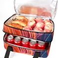 thumbnail image 5 of Jellyfish Double Layered Insulated Refrigerated Lunch Bag with Large Capacity and Hand Carry - 7.1x11.4x16.1 Inches, 5 of 6
