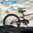 thumbnail image 6 of SPPTTY 20" Freestyle BMX Bike with 4 Pegs,Kids Bicycle for Teen Beginner, Age 7-14 Years,Multicolor, 6 of 10