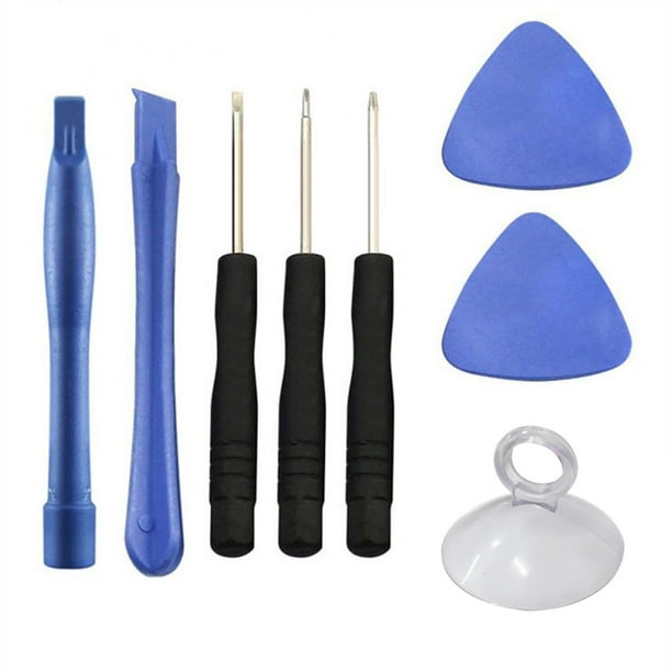 Kit de 8 herramientas compatibles con teléfonos móviles para abrir teléfonos inteligentes con destornillador 1 Herramientas y bricolaje