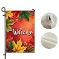 thumbnail image 4 of Thanksgiving Garden Flag, Double Sided Welcome Fall Yard Flag with Pumpkin Pattern for Outdoor Holiday Porch Decor(H), 4 of 4