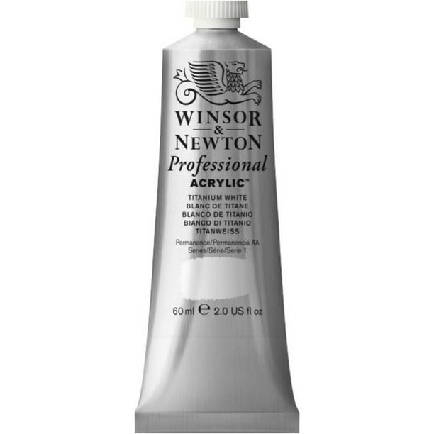 Winsor & Newton Artists' Acrylic Color, 60ml Tube, Titanium White