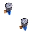 thumbnail image 2 of Riwesomey Universal G1/4 Regulator Vehicle 0-11Bar Dual Gauge Automotive Accessories Control Switch Pressure Air Units Compressor 2piezas, 2 of 6