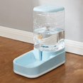 thumbnail image 3 of Dispensador automático de agua y comida por gravedad para perros y gatos con cuenco para comida para mascotas, 3 of 5