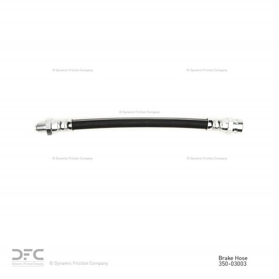 Front Lower Dynamic Friction Company Brake Line Hose 350-03003 Fits select: 1992-1994 EAGLE TALON, 1991-1994 MITSUBISHI ECLIPSE