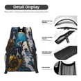 thumbnail image 4 of Xecao Sunset Sunflower Dog Travel Backpack: A spacious, stylish computer backpack ideal for men and women, perfect for college, school, or daily travels, 4 of 6
