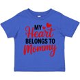 thumbnail image 3 of Inktastic My Heart Belongs to Mommy with Red Hearts Boys or Girls Toddler T-Shirt, 3 of 5