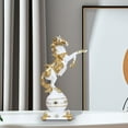 thumbnail image 6 of kowaku Horse Figurines Bedroom Living Room Decoration Mantle Office Horse Ornament 17.5x30.5x11cm, 6 of 9
