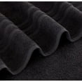 thumbnail image 5 of Hawmam Linen Black Towels - 4-Pack Soft Absorbent Luxury Hotel Quality 100% Turkish Cotton Black Bath Towels, 600 GSM Plush Fluffy Quickdry, Large 27' x 54' Set for Bathroom, Spa, Gym, Dorm, 5 of 7