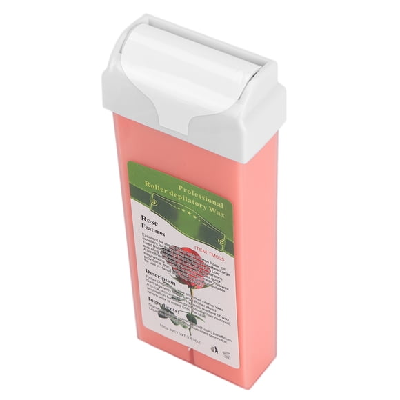 Rollo de depilación EOTVIA 100g cera para cuerpo pierna pecho brazo bikini axila rodillo de cera depilatoria rosa