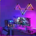 thumbnail image 2 of Lámpara LED de pared inteligente con WIFI, barra de luz RGBIC, luz nocturna de ambiente artesanal, aplicación de música, ritmo, retroiluminación de TV, decoración de sala de juegos y dormitorio, 2 of 5