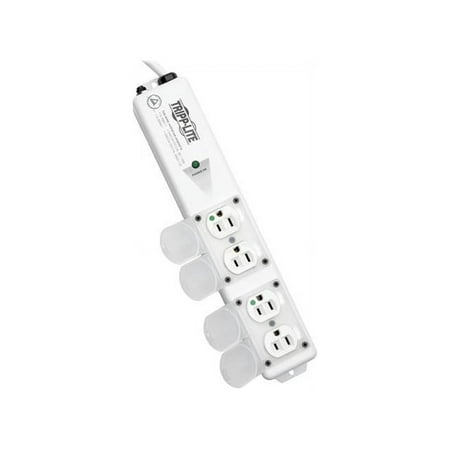 UPC: 0037332192431 | Tripp Lite 4 Outlet Medical-Grade Power Strip 15A Hospital Grade Outlets 6ft Cord Safety Covers For Patient-Care Areas (PS-406-HGULTRA)