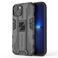 thumbnail image 3 of Compatible With iPhone 12 Phone Case Military Grade Protection Kickstand Shockproof Anti-Scratch Anti-Fingerprint Lightweight Rugged Phone Cover for Men or Women,Black, 3 of 8