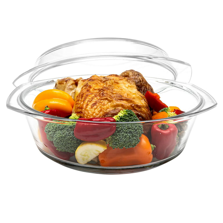 Baking Chicken Glass Dish, Bake Glass Dish, Baking Glass Bowl