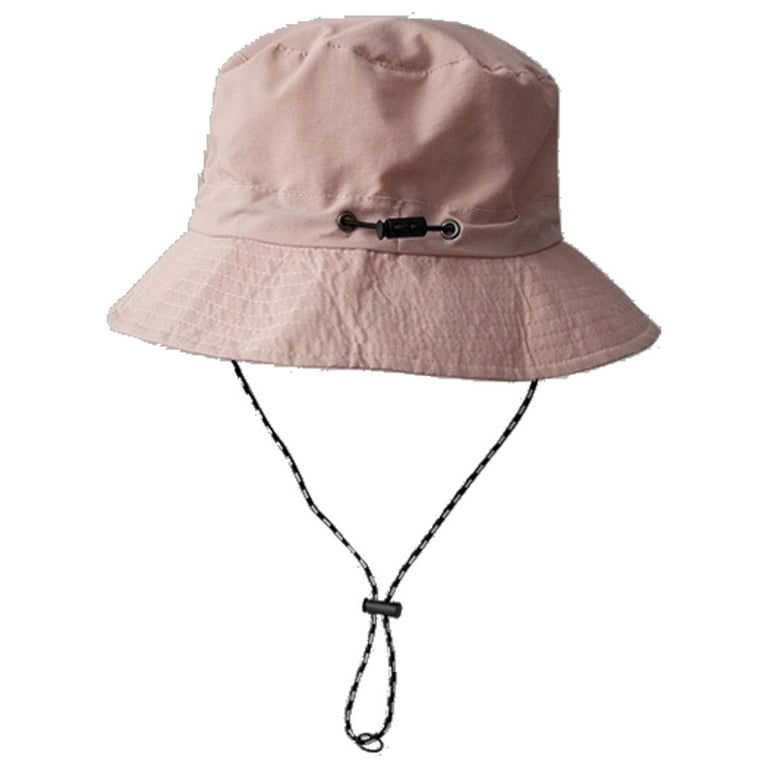 Wide Brim Foldable Sun Bucket Hat, Summer String Hat Cap, Fishing & Beach  Travels