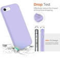 thumbnail image 3 of Silicone Case for iPhone Se and iPhone 8 and iPhone 7 - Liquid Silicone Phone Case (Purple), 3 of 6