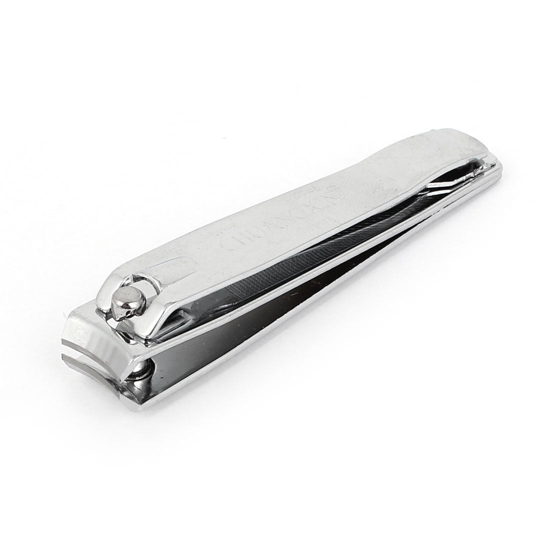 Unique Bargains Sliver Tone Metal Curved Edge Finger Toe Nail Clippers