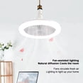 thumbnail image 2 of Modern Ceiling Fan with Light 2-In-1 Low Profile Ceiling Fans, 2 of 8