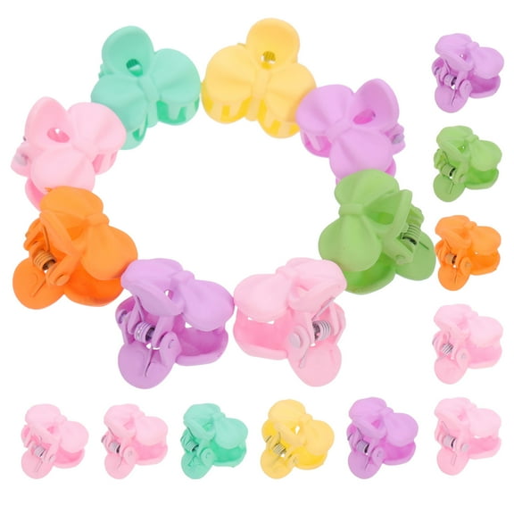 Supvox 20pcs Tiny Hair Clip for Matching Clothes with Assorted Color