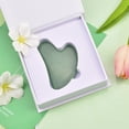 thumbnail image 3 of Gua Sha, herramienta de masaje Gua Sha de piedra de jade, herramienta Guasha para masaje de piel facial y corporal. Gua Sha Set para toxinas previene las arrugas para SPA Acupu, 3 of 5