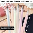 thumbnail image 4 of Ball Point Pens Clearance, Cap Pen Shaped Adhesive Pen Wholesale Student DIY Drying Washable Color Stickers Hand Account Point Adhesive Pen 10ml, Back to College, 4 of 9