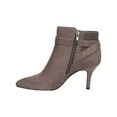 thumbnail image 2 of Bella Vita Womens Aileen Faux Suede Pointed Toe Ankle Boots, 2 of 3