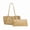 01: Apricot, variant on Under $15 Straw Beach Bags for Women, Woven Straw Tote Bags Large Beach Bag, Weaving Swim Shopping Travel Bag Waterproof