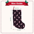 thumbnail image 3 of Lsque Poodle Dog Pattern 18 Inch Christmas Stockings, Festive Holiday Stocking for Christmas Decorations Holiday Decor, 3 of 8