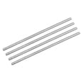 thumbnail image 1 of Unique Bargains Fully Threaded Rod M4 x 120mm 0.7mm Thread Pitch 304 Stainless Steel Right Hand Threaded Rods Bar Studs 4 Pack, 1 of 4