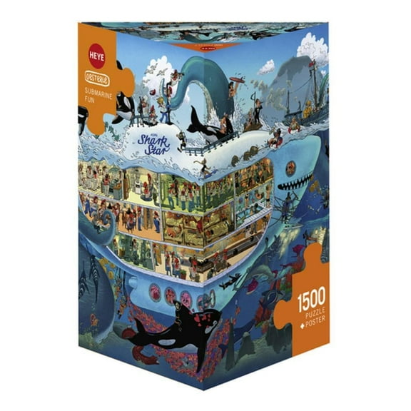 Submarine Fun 1500-Piece Puzzle