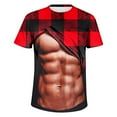 thumbnail image 5 of Tshirts Shirts for Men,Men's T-Shirts Funny T-Shirt for Men 3D Graphic Print Crewneck Tees Summer Shirts for Men Casual Short Sleeve Tee, 5 of 5