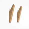 thumbnail image 3 of 6 Piezas Ganchos de Madera Vintage Ganchos de Madera Capacidad de Carga de 5 Kg, Ganchos de Pared Ganchos para Albornoces Ganchos para Sombreros Ganchos para Abrigos Afortunado Sencillez, 3 of 5