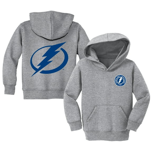 Toddler Chad & Jake Heather Gray Tampa Bay Lightning Pullover Hoodie