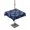 Navy Blue, variant on Outdoor Tablecloth with Umbrella Hole Zipper Blue Anchor Nautical Round Tablecloth 54" Waterproof Outside Table Cloth Rudder Coastal Summer Ocean Patio Table Cover Tablecloths for Picnic Party