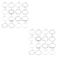 thumbnail image 1 of Tobilleras Cadenas Qarigey para niñas decoración de vestidos aleación Tipo 3 NO3 CBP220249, 1 of 6