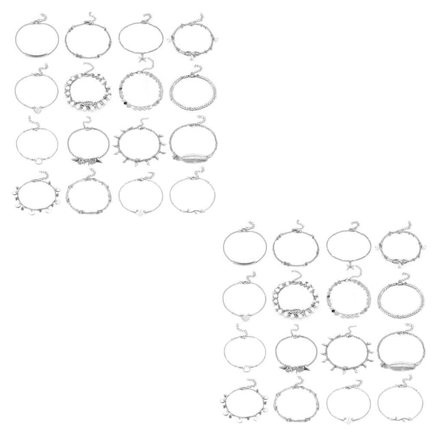 Tobilleras Cadenas Qarigey para niñas decoración de vestidos aleación Tipo 3 NO3 CBP220249