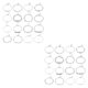 thumbnail image 3 of Minnieouse Pulseras de tobillo Cadenas de pie Joyas para el cuerpo Tobilleras de mujer para decoración de vestidos Type3 NO3 Minnieouse CBP220249, 3 of 6