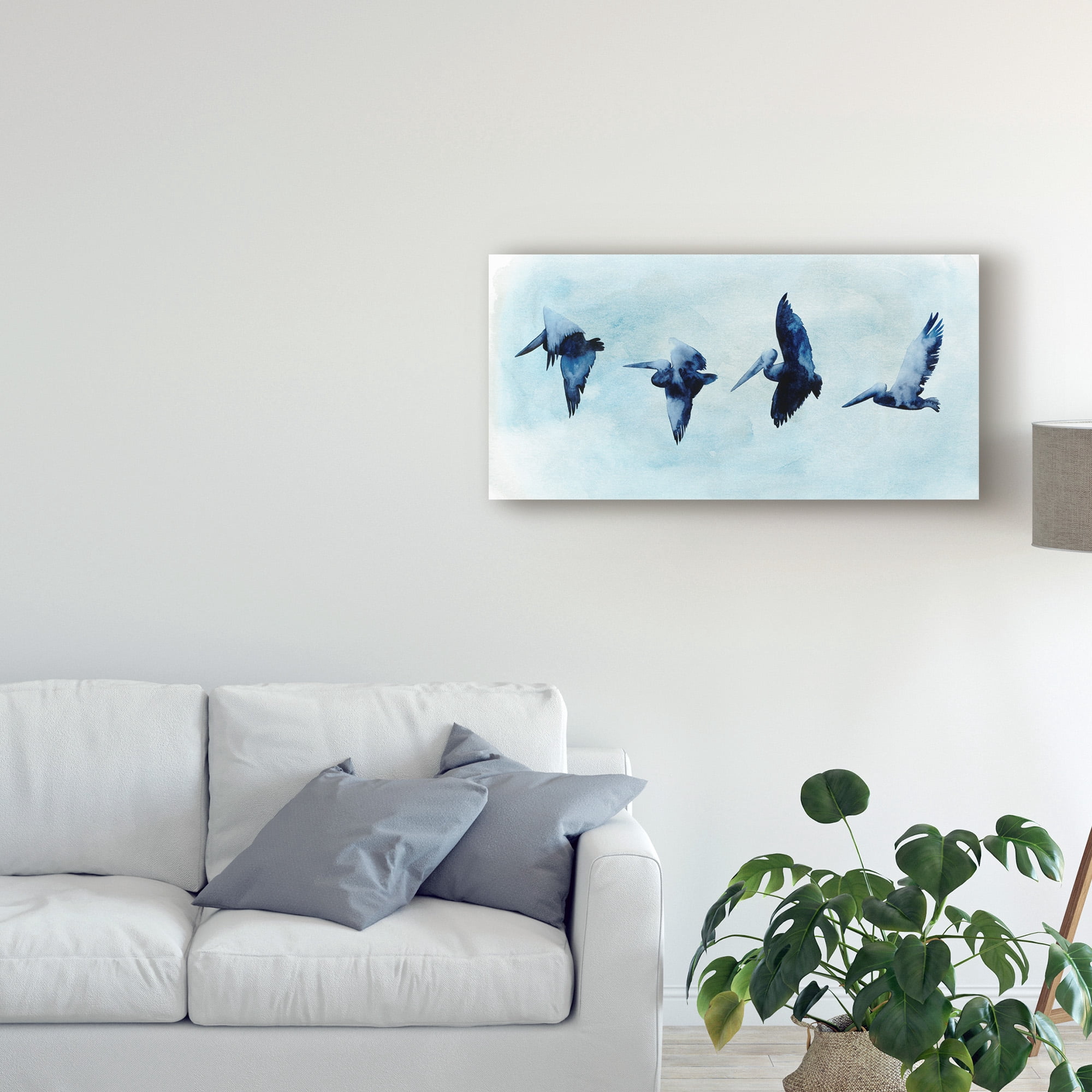 Trademark Fine Art 'Coastal Covey I' Canvas Art by Grace Popp