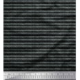 thumbnail image 1 of Soimoi Black Poly Georgette Fabric Uneven Dot Brush Stroke Printed Fabric 1 Yard 42 Inch Wide, 1 of 3