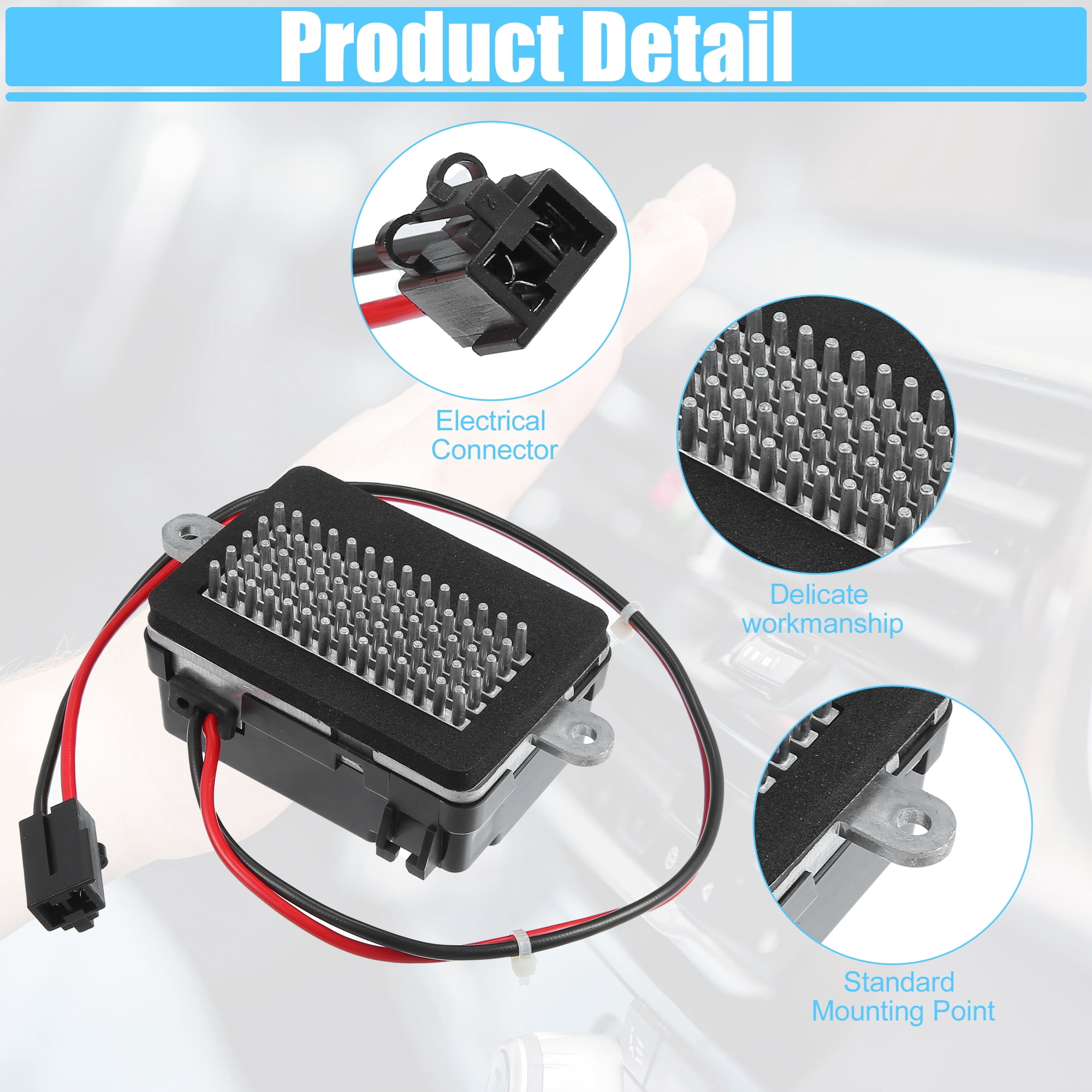 Unique Bargains HVAC Blower Motor Resistor for Jeep Grand Cherokee 2001-2004 - Pack of 1