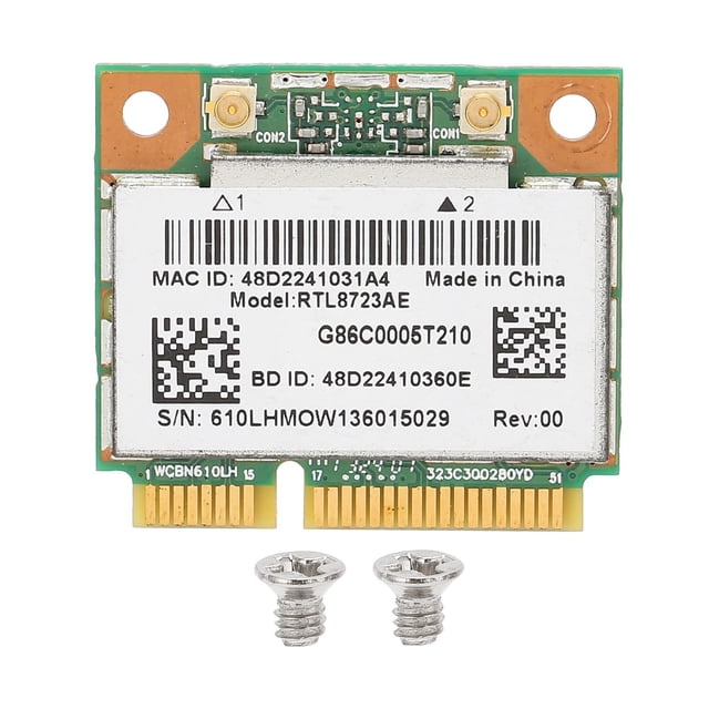 Tarjeta de red inalámbrica Mini PCI-E Bluetooth 4.0 de 300 Mbps