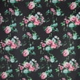 thumbnail image 2 of Zelouf Zs1810U-1 Print High Multi Chiffon  , Sewing, DIY, Crafts Fabric by the Yard, 937 Black/green, 20 Yard, 2 of 3