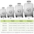 thumbnail image 6 of Stretch Luggage Cover L(25-28in)– Elastic Travel Suitcase Protector with Handle Openings & Bottom Closure, Washable Polyester Spandex Cover for 18"-32" Suitcases, S/M/L/XL Size, 6 of 6