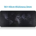 thumbnail image 3 of XX Large Gaming Mouse Map Pad 900×400×3MM (35.40X15.7X0.12 inch),with Non-Slip Base,Waterproof and Foldable Pad,Desktop Pad Suitable for Gamers,Suitable for Desktop,Office and Home,Black, 3 of 6
