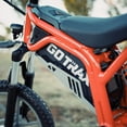 thumbnail image 3 of GOTRAX Fitz16 Electric Dirt Bike for Kids Ages 8+,350W Motor, 16" Off-Road Tires, Dual Suspension, 15.5 MPH, 16-Mile Range, LED Headlight,Orange, 3 of 10