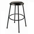 thumbnail image 4 of Hampden Furnishings Otto Collection Heavy Duty, 30" Vinyl Padded Stool, Black, Pack of 2, 4 of 7