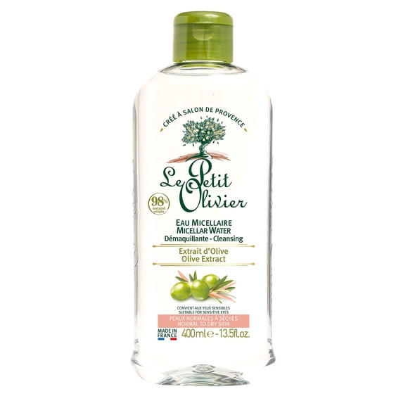 Agua micelar limpiadora Le Petit Olivier 400 ml con extracto de oliva Le Petit Olivier Le Petit Olivier