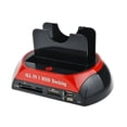 thumbnail image 1 of Dual Slot HDD Docking SATA IDE USB2.0 to 2.5 3.5 inch SSD Enclosure (EU), 1 of 9