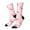 2 Black-2, variant on Cute Flamingo with Heart Print Adult Socks for Men & Women,Calf Socks, Ankle Socks,Boots Socks,Breathable Casual Sock,Unisex Crew Socks