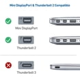 thumbnail image 4 of Adaptador Cable Matters de Mini DisplayPort a DisplayPort 1.4 de 8K, paquete de 2 unidades, 4 of 8