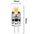 thumbnail image 2 of G4 Light Bulb 2W G4 LED Bulb Equivalent to 20W G4 Halogen Bulb Replacement Part, G4 Socket AC/DC12V-24V, Cool White 10 pcs As Shown, 2 of 5